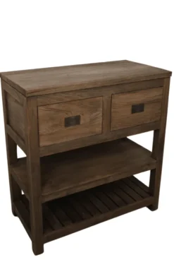 Badkamermeubel rustiek teak