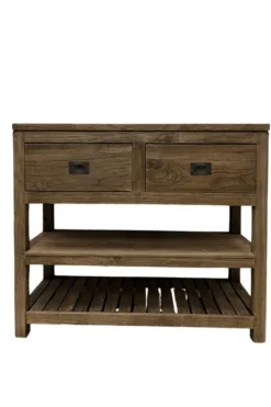 Badkamermeubel rustiek teak