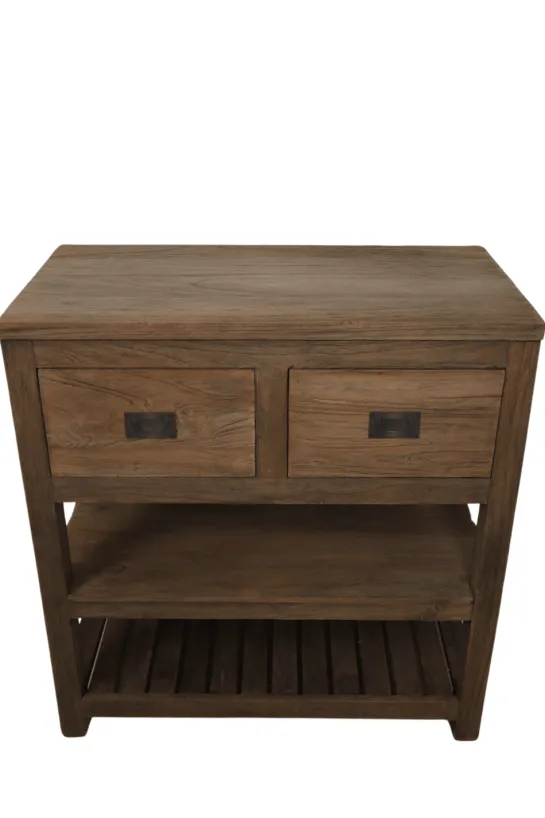 Badkamermeubel rustiek teak