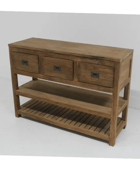 Badkamermeubel rustiek teak