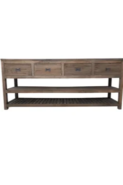 Badkamermeubel rustiek teak