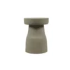 Beige bijzettafel rond