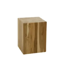 Bloemenzuil van hout 35x35x45 cm