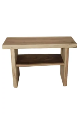 Boomstam suar houten badkamermeubel open 120 cm