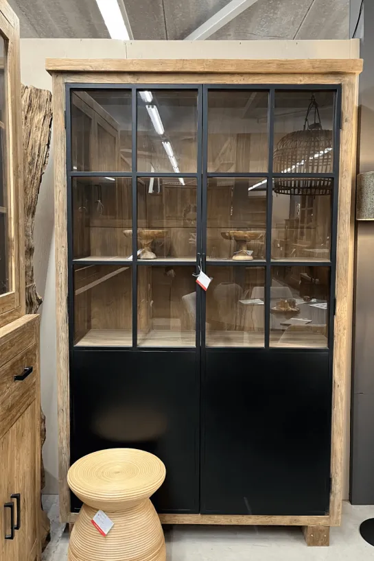 Buffetkast teak metaal