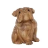 Bulldog van hout