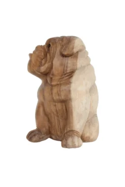 Bulldog van hout
