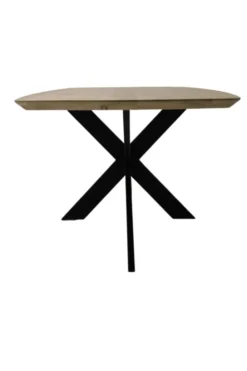 Deens ovale eettafel eiken 180 x 100 cm