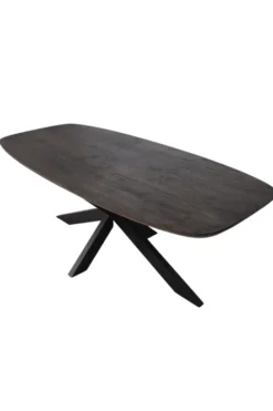 Deens Ovale Eettafel – Walnoot bruine Kleur – Mango Hout