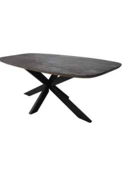 Deens Ovale Eettafel – Walnoot bruine Kleur – Mango Hout