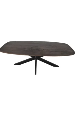 Deens Ovale Eettafel – Walnoot bruine Kleur – Mango Hout