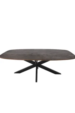 Deens Ovale Eettafel – Walnoot bruine Kleur – Mango Hout