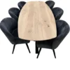 Deens Ovale Eiken Tafel 240 cm