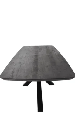 Deens ovale zwarte eettafel