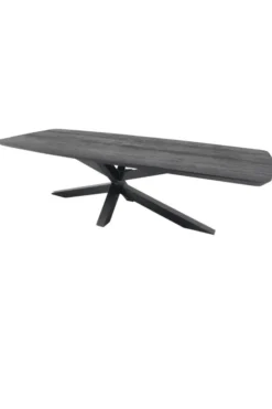Deens ovale zwarte eettafel