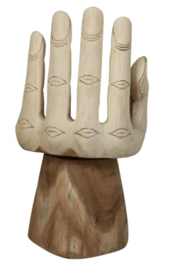 Draaibare Handstoel van Suar Hout