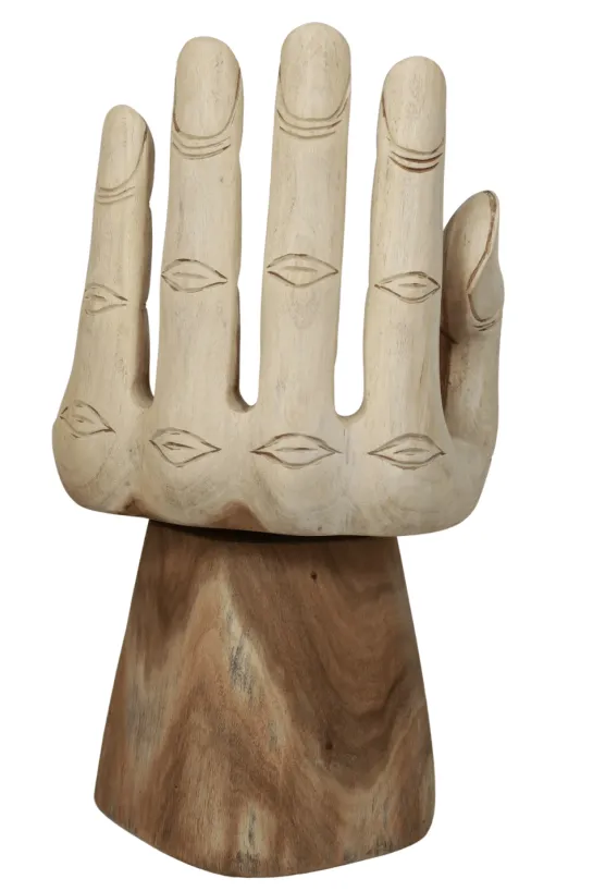 Draaibare Handstoel van Suar Hout