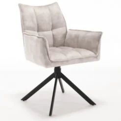 Draaibare Velvet Eetkamerstoel Dani