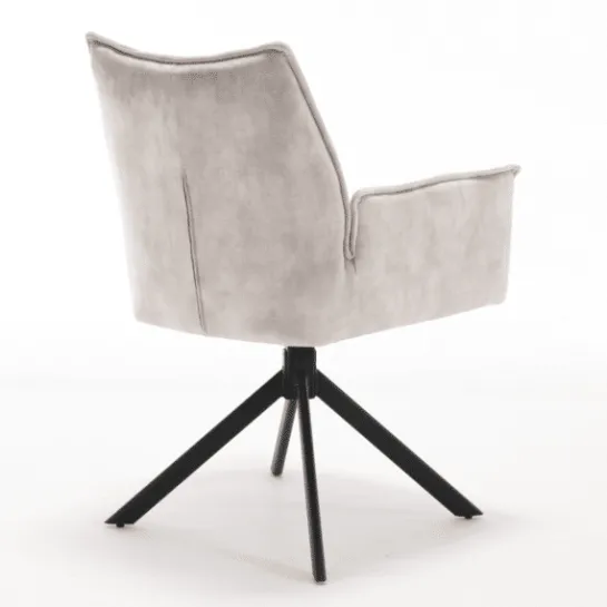 Draaibare Velvet Eetkamerstoel Dani