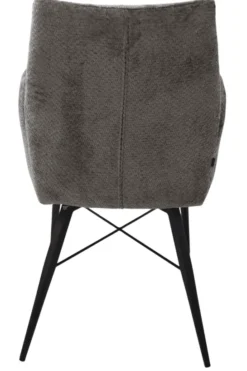 Eetkamerstoel Jef – Taupe met Armleuning