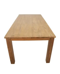 Eettafel van recycling teak hout 2 meter