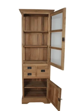 Glaskast 70x45x200 cm