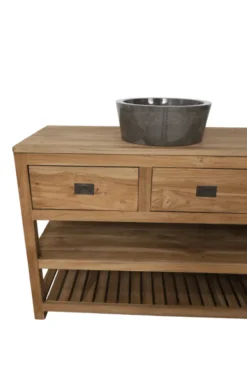 Groot Teakhouten Badkamermeubel – 200 cm