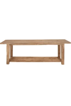 Grote teakhouten sidetable 240