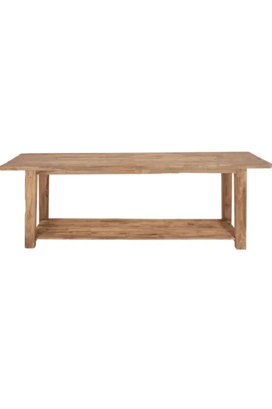 Grote teakhouten sidetable 240