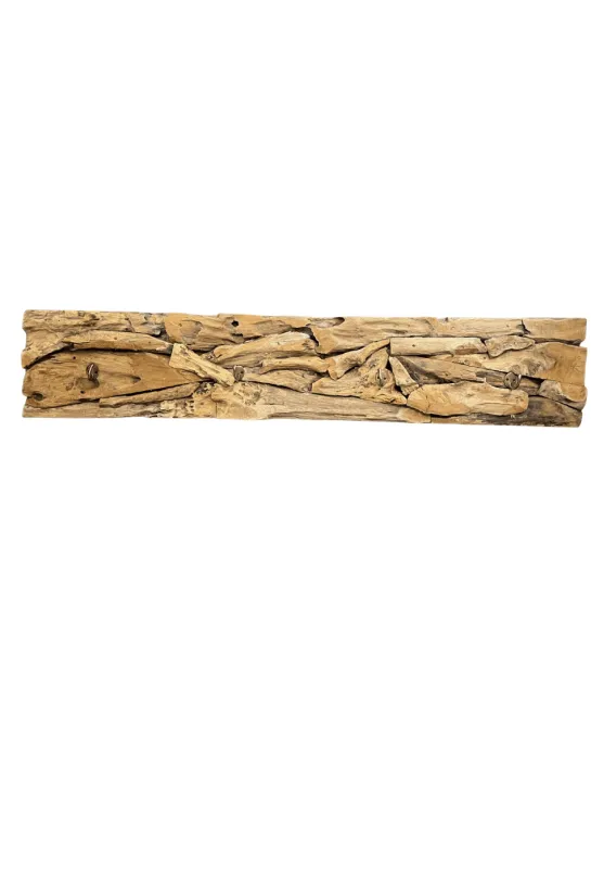 Grove Stoere Hangende Kapstokplank – Wortel Teak