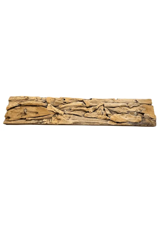 Grove Stoere Hangende Kapstokplank – Wortel Teak