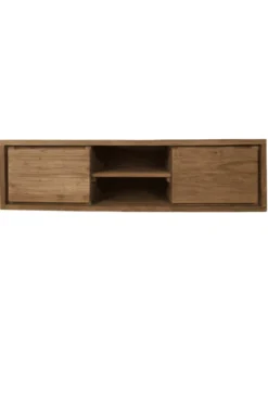 Hangend Teak Houten Badkamermeubel 150 cm