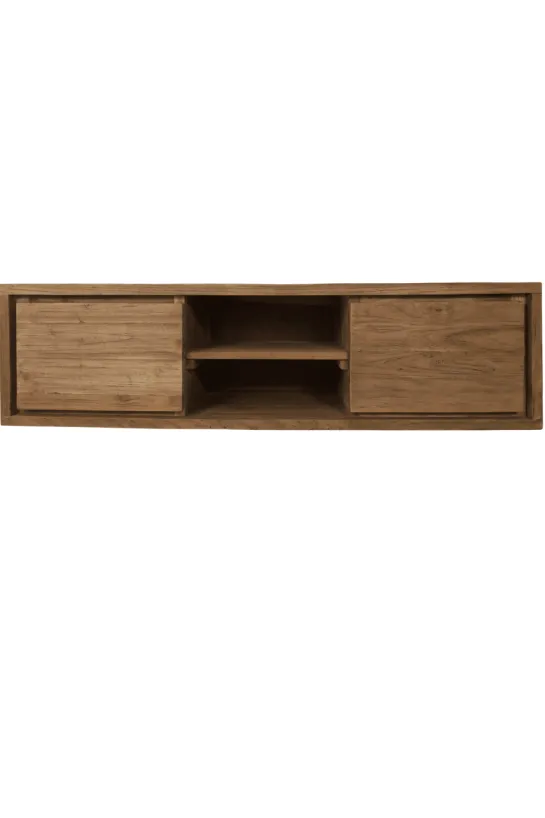 Hangend Teak Houten Badkamermeubel 150 cm