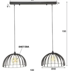 Hanglamp industrieel