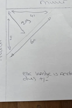 hoek toiletkastje