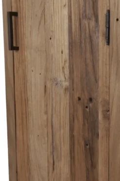 Hoge Badkamerkast van Teakhout – Kolomkast Full Wood
