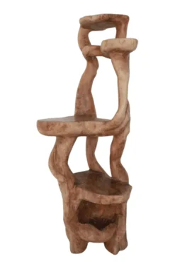Houten etagere, planten tafel 60x55x140 cm