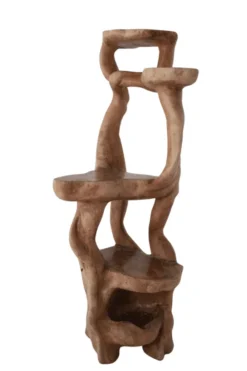 Houten etagere, planten tafel 60x55x140 cm