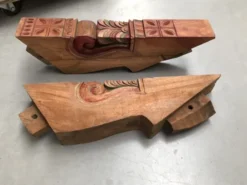 Houten ornamenten