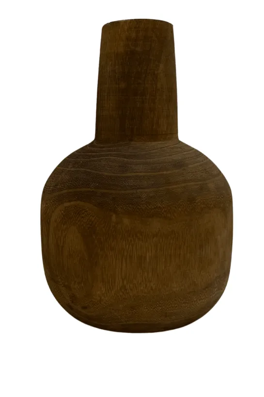Houten vaasjes