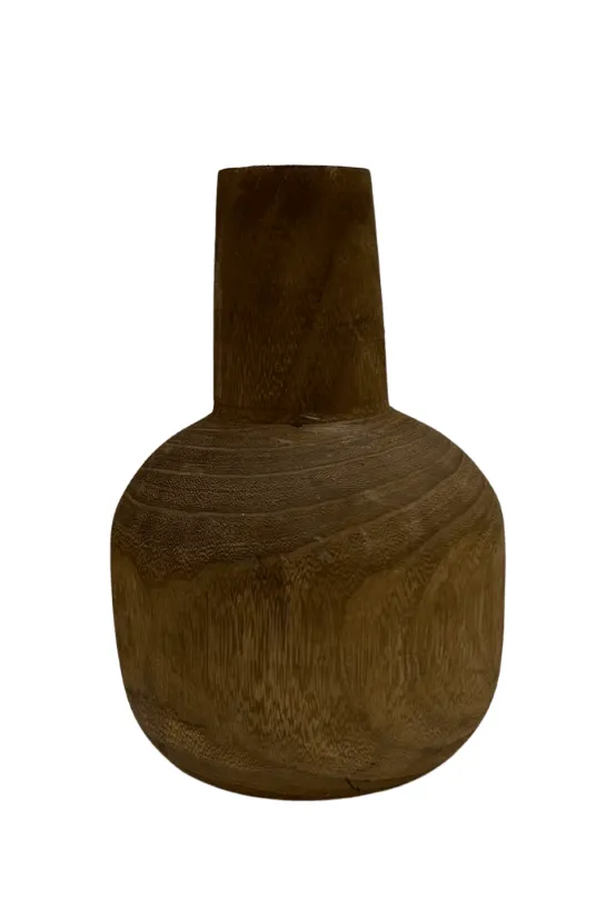 Houten vaasjes