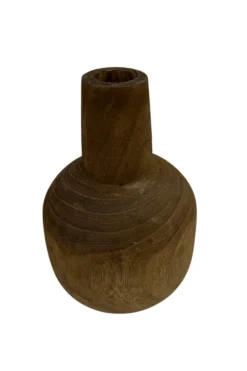 Houten vaasjes