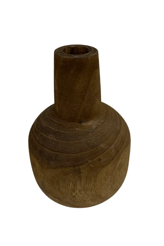 Houten vaasjes