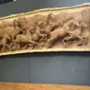 Houtsnijwerk paardenschilderij