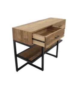 Industrieel badkamermeubel 120x40x85h