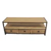 Industrieel TV Meubel teak hout