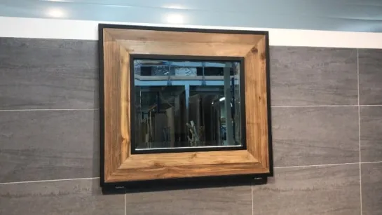 Industriële spiegel 160×70