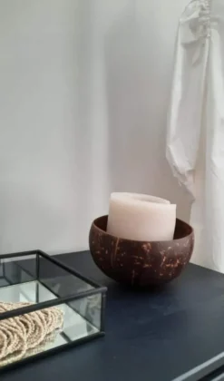 Kokosnoot schaaltje