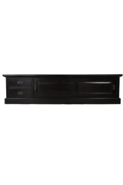 Koloniaal Zwart Houten TV-meubel