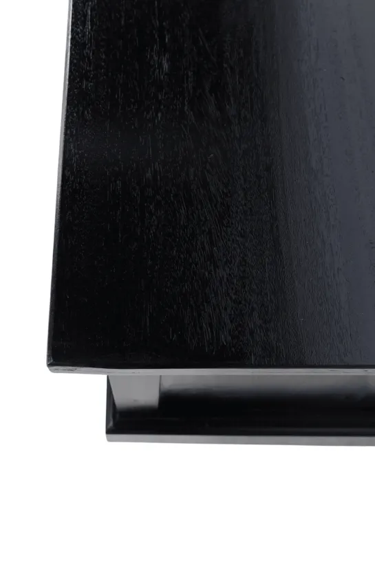 Koloniaal Zwart Houten TV-meubel